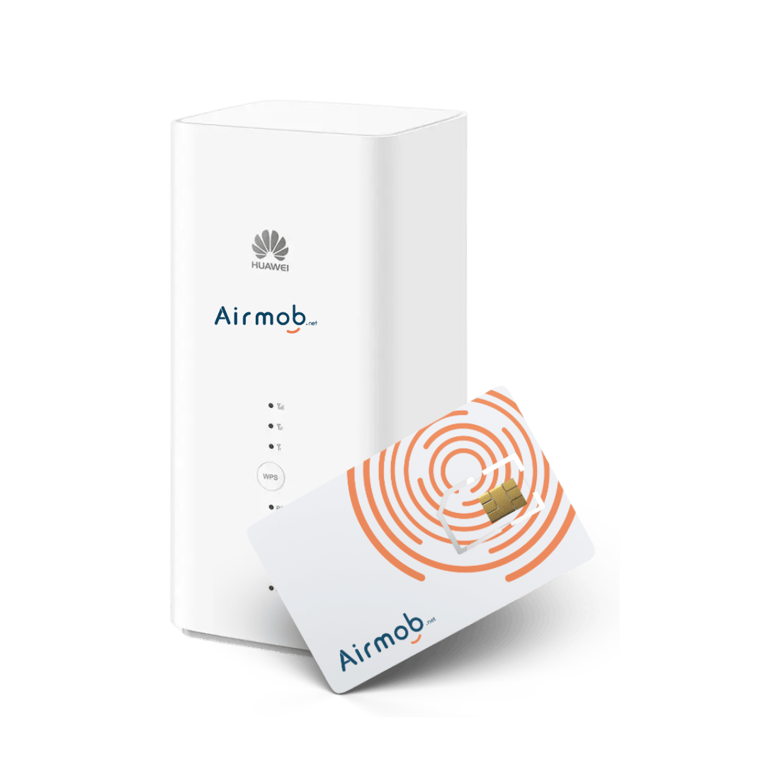 Acces internet pro avec routeur et carte sim data