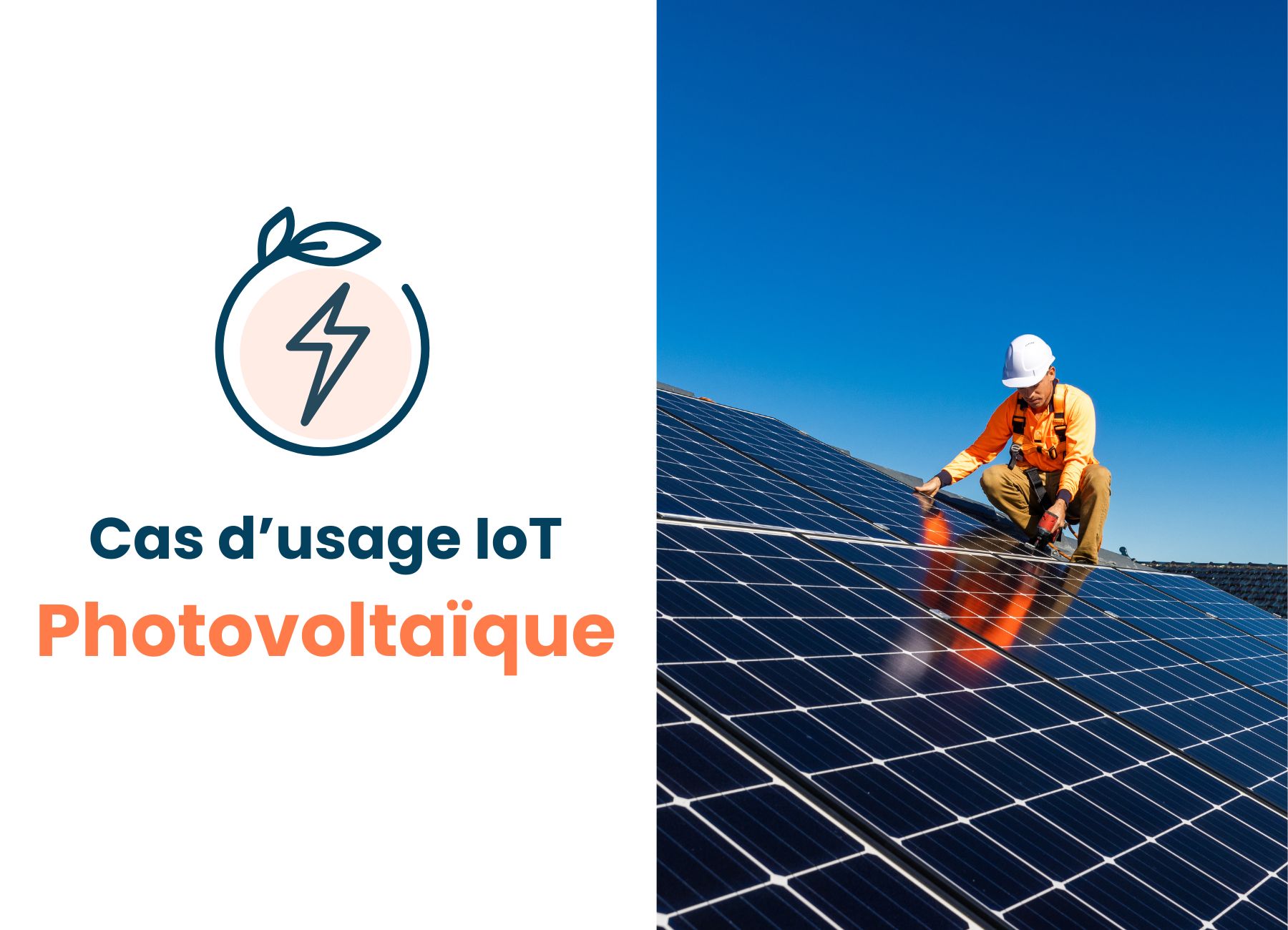 Visuel cas d’usage Carte SIM M2M pour le Photovoltaïque