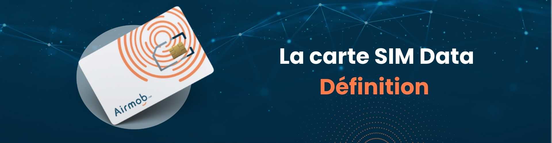 Carte SIM data définition