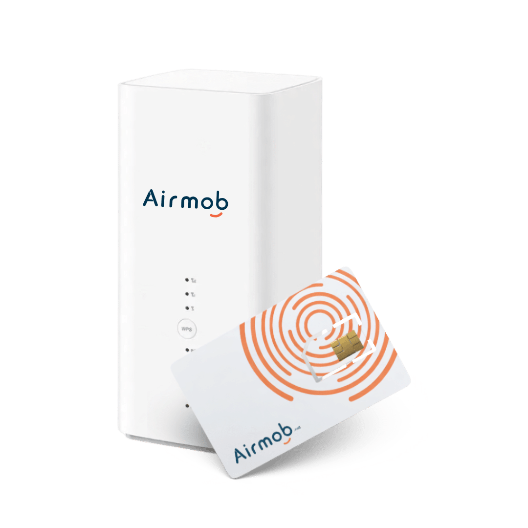 Acces internet pro avec routeur et carte sim data